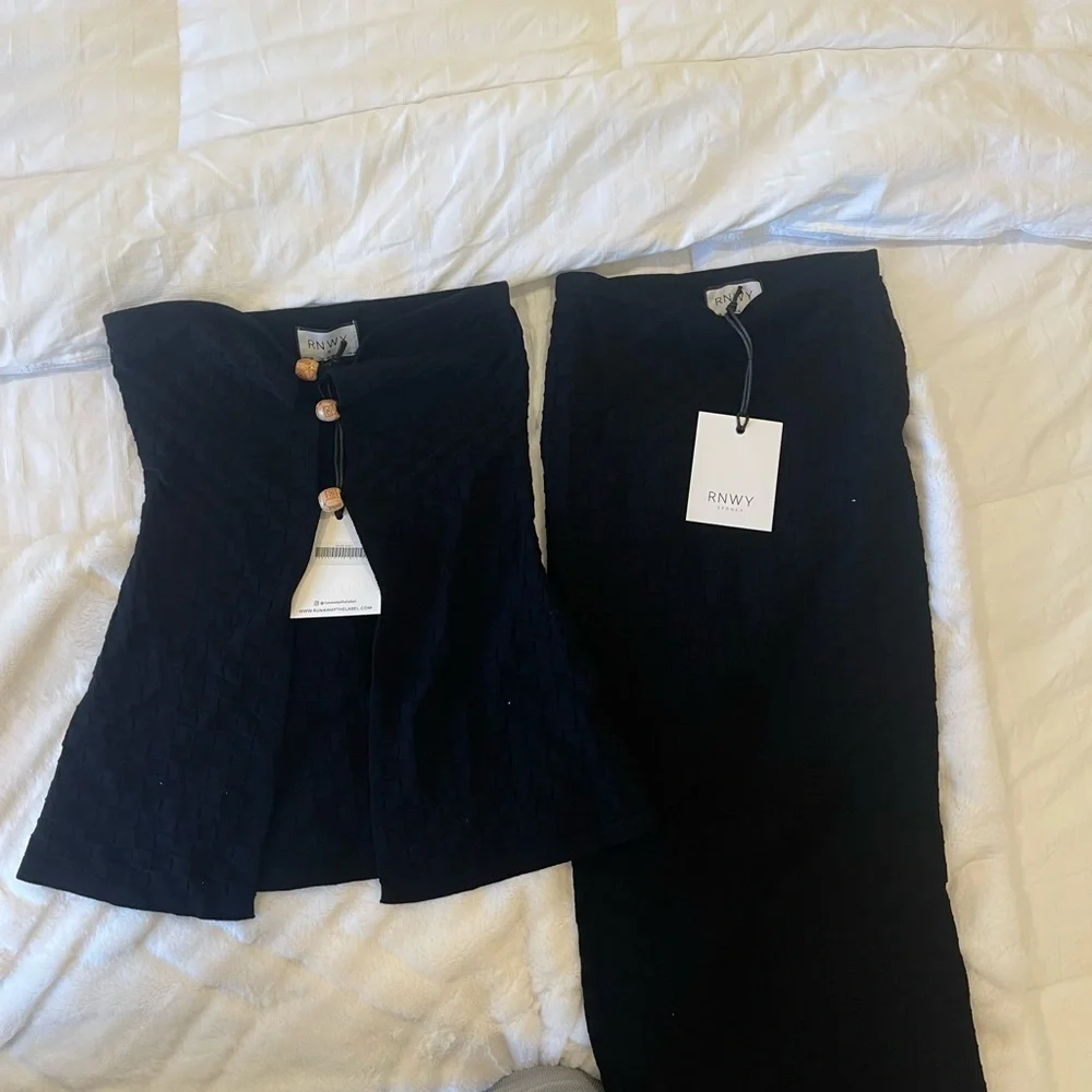 Runaway the Label. Tara top and skirt co-ord set. Sold together. - Picture 2 of 4